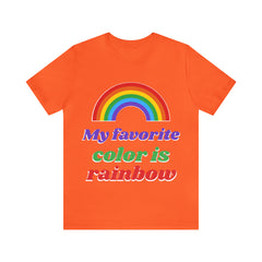 Color of the rainbow