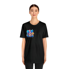 Cheeky Prints Logo tee2: A Seductive Waifu for You to wear