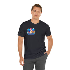 Cheeky Prints Logo tee2: A Seductive Waifu for You to wear