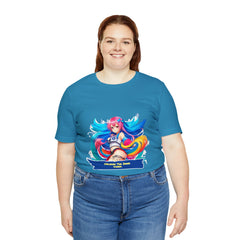 Cheeky Prints waifu logo: A Seductive Waifu to wear all day long