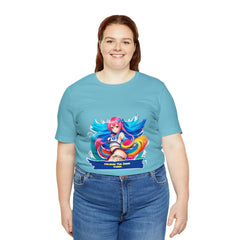 Cheeky Prints waifu logo: A Seductive Waifu to wear all day long