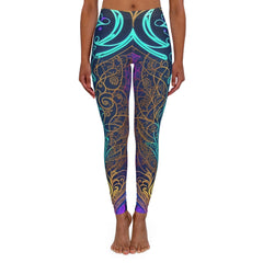 Cheeky Prints Leggings: Hippy Trippy Colors for a Bold Look - Cheeky-Prints