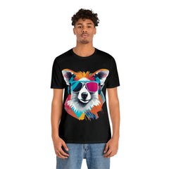 cool retro dog tee 1 - Cheeky-Prints