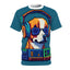 Dj doggo Unisex Cut & Sew Tee (AOP) - Cheeky-Prints