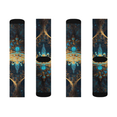 Hip and hop slip into these hippy socks - Cheeky-Prints