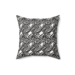 Spun Polyester Square Pillow - Cheeky-Prints