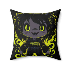 Spun Polyester Square Pillow - Cheeky-Prints
