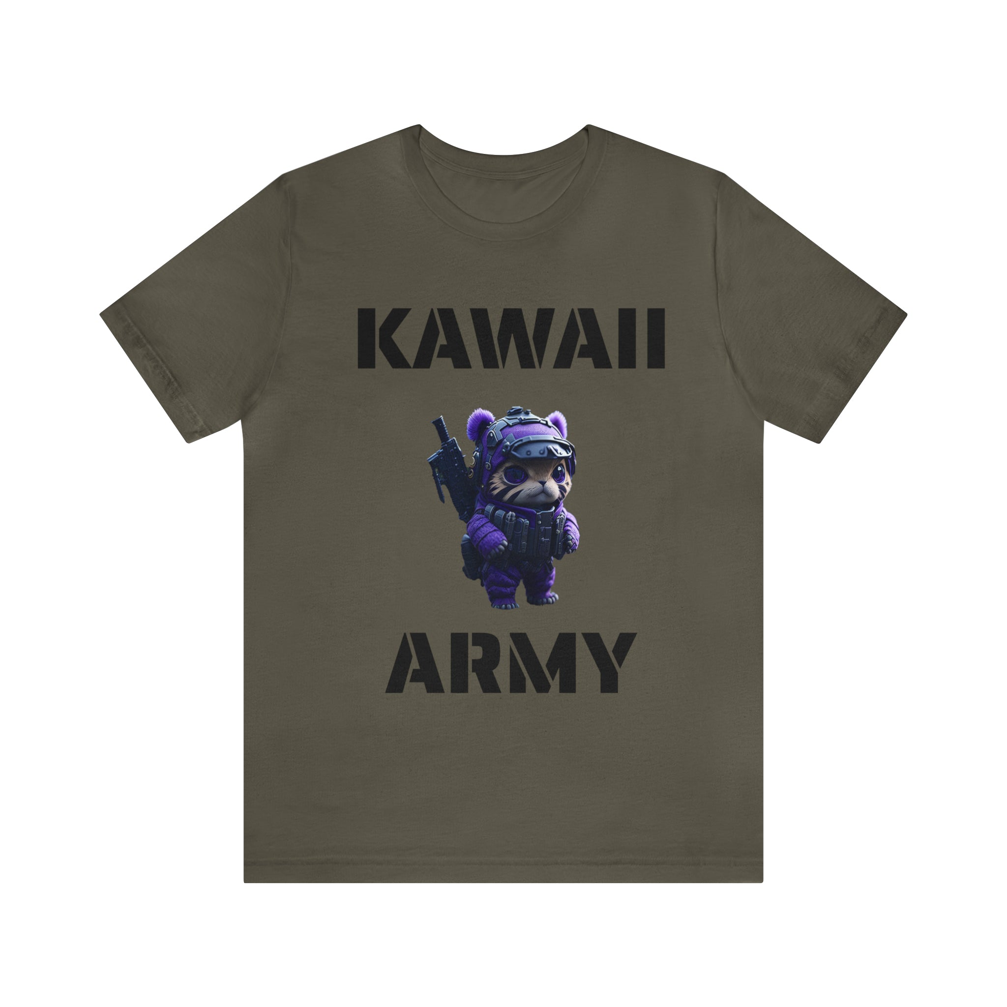 Kawaii Army "Cute but Deadly" T-Shirt | blue scout sniper Main image