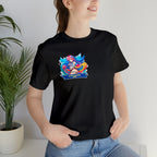 Cheeky Prints Logo tee2: A Seductive Waifu for You to wear
