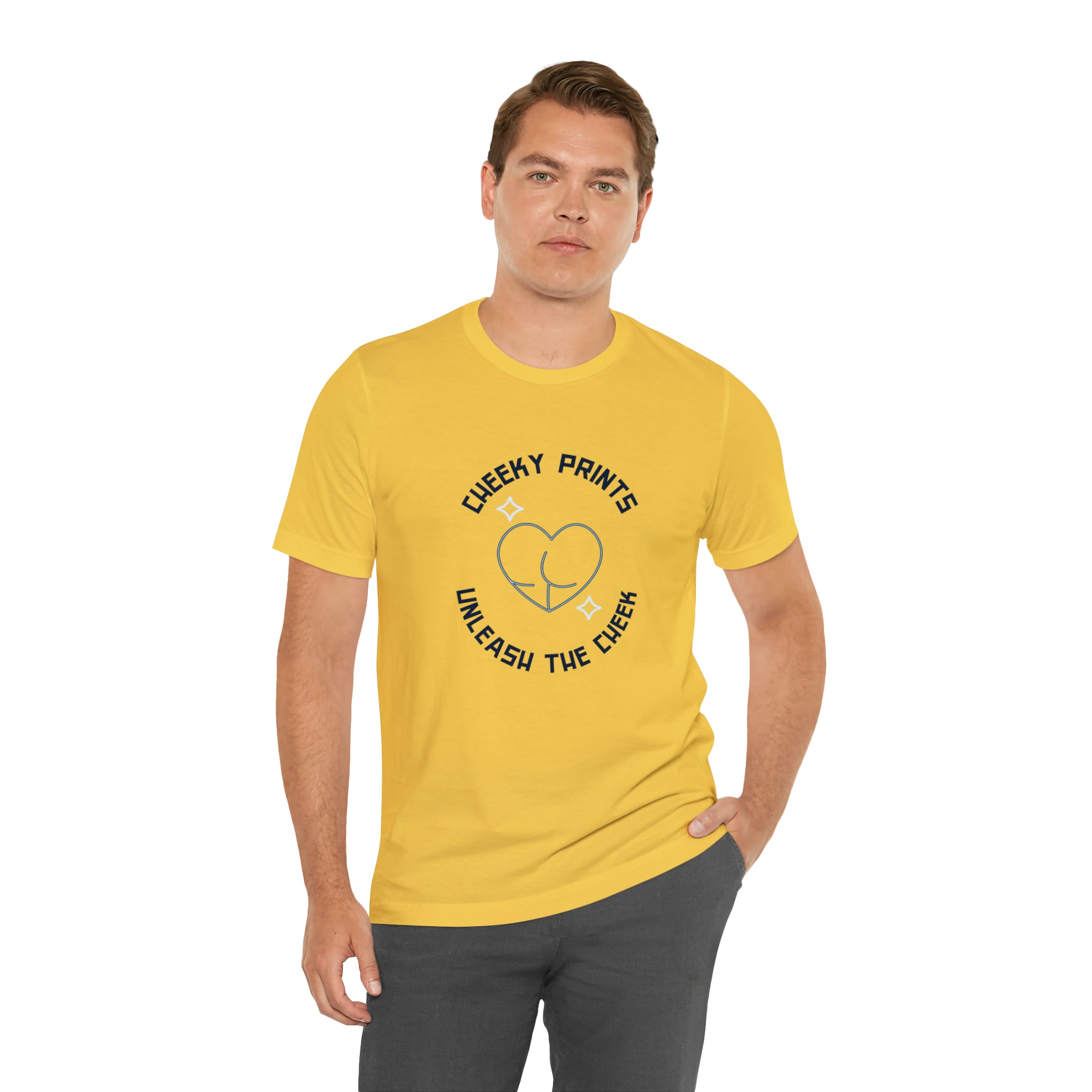 Cheeky Prints - Release the Cheek T-Shirt bum print