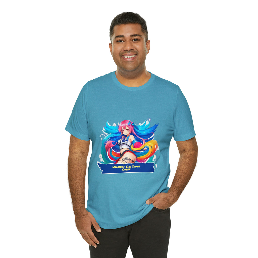 Cheeky Prints waifu logo: A Seductive Waifu to wear all day long