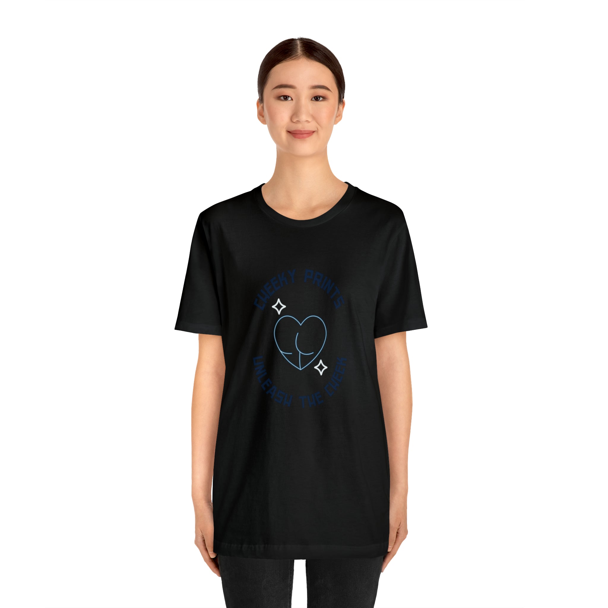 Cheeky Prints - Release the Cheek T-Shirt bum print