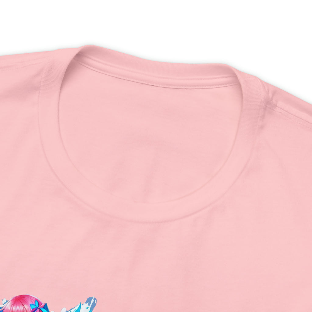 Cheeky Prints Logo tee2: A Seductive Waifu for You to wear