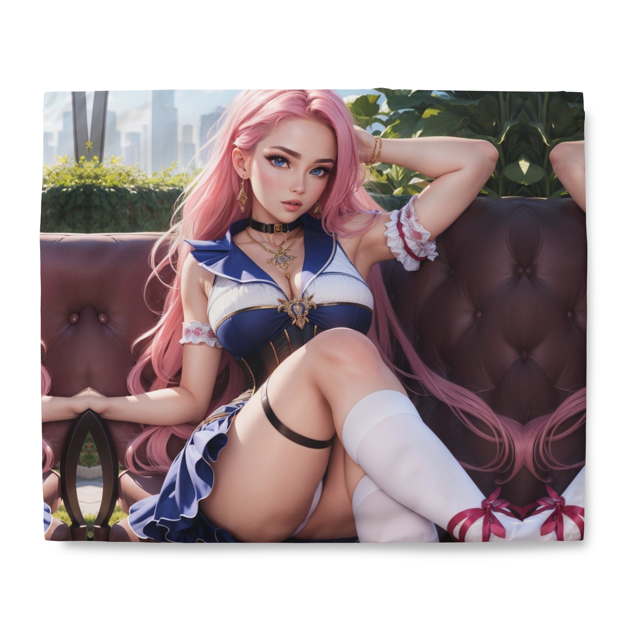 bench v2 cheeky prints duvet cover - Cheeky-Prints Main image