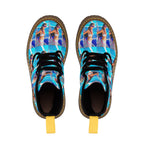 boat shot Men's Canvas Boots - Cheeky-Prints