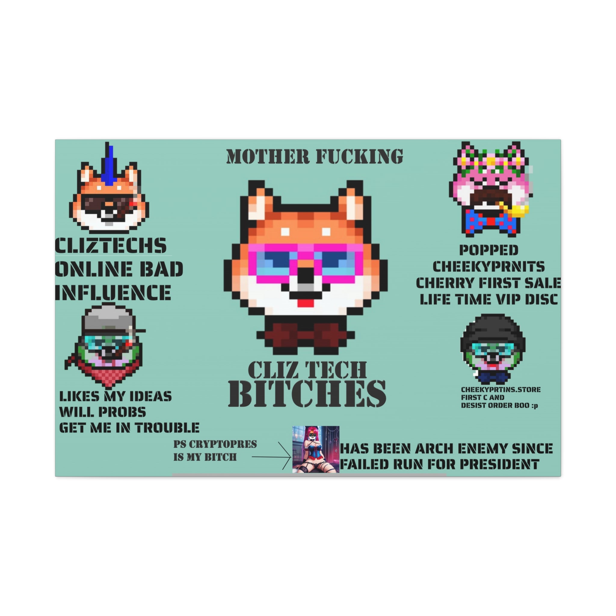 Canvas Gallery Wraps - Cheeky-Prints Main image