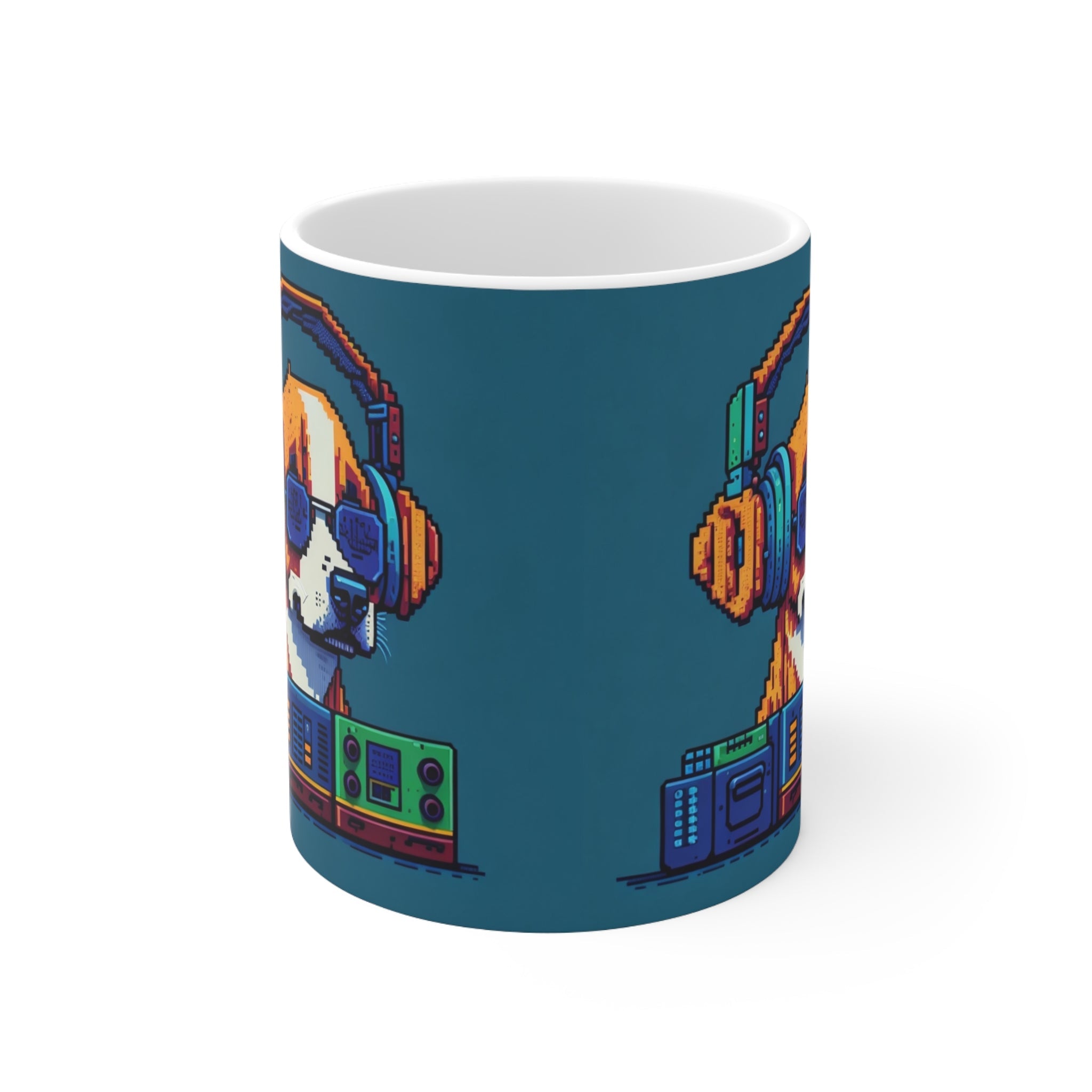 Cheeky Prints: 8-Bit Pixel Art T-Shirts of Cute Dogs and Cats Doing Cool Things Secondary image