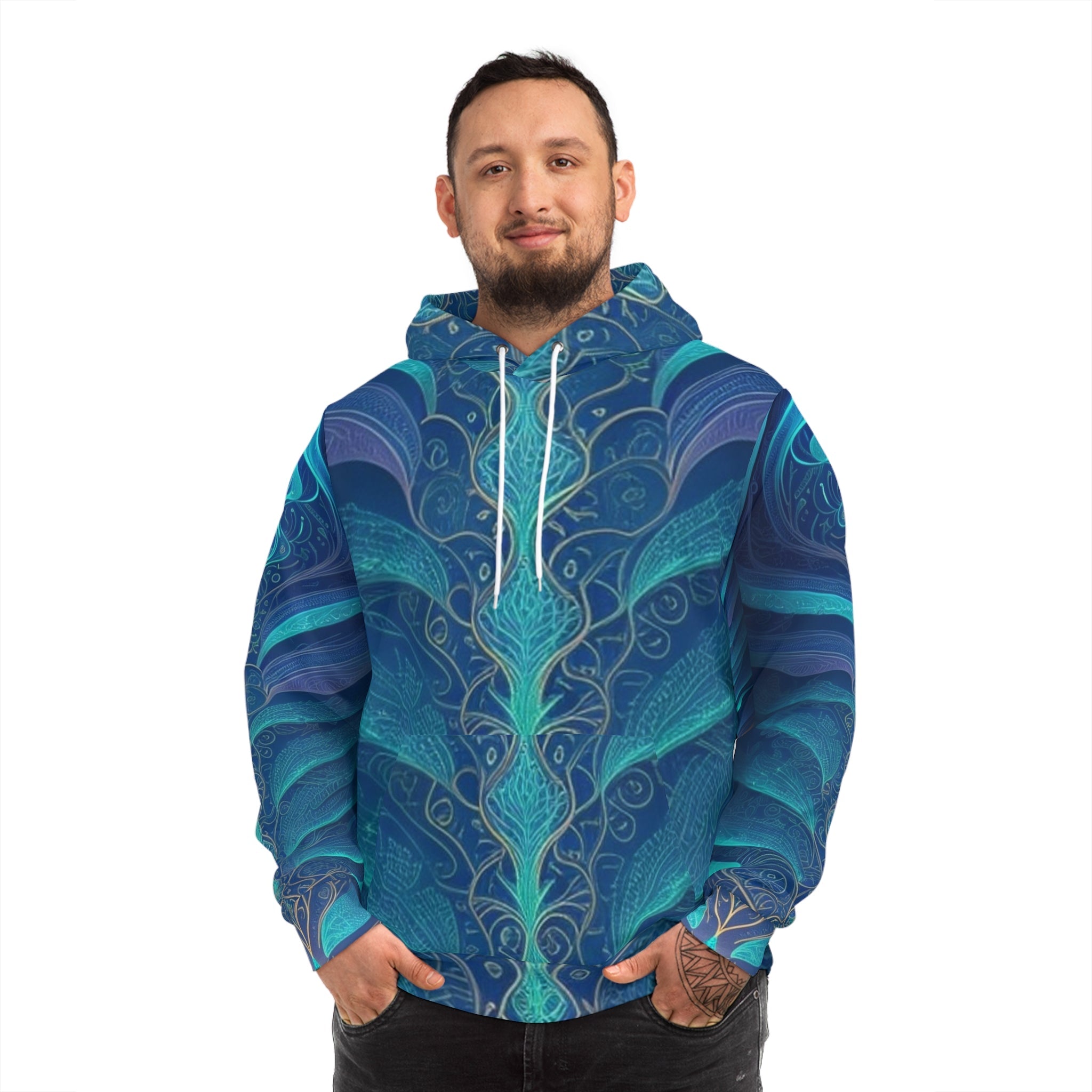 Cheeky Prints Hoodie: Hippy Trippy Colors for winters coming - Cheeky-Prints