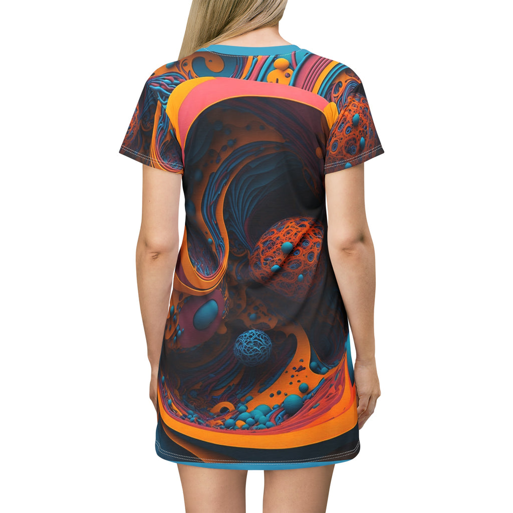 Cheeky Prints Leggings: Puppa Doobs Hippy Trippy Colors for a Bold Look aop - Cheeky-Prints