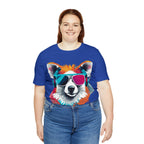 cool retro dog tee 1 - Cheeky-Prints