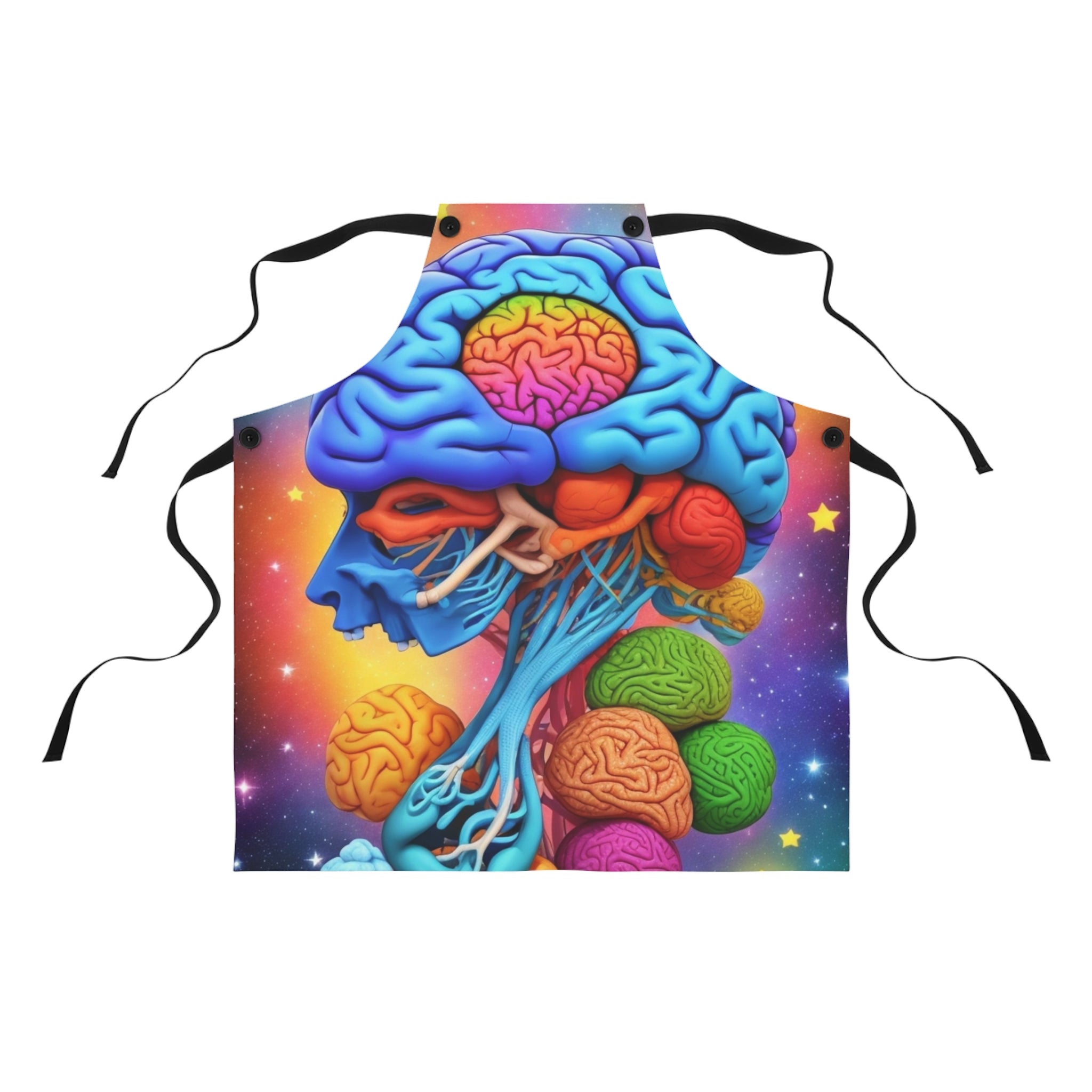 cosmic inside face apron from cheeky prints - Cheeky-Prints Main image