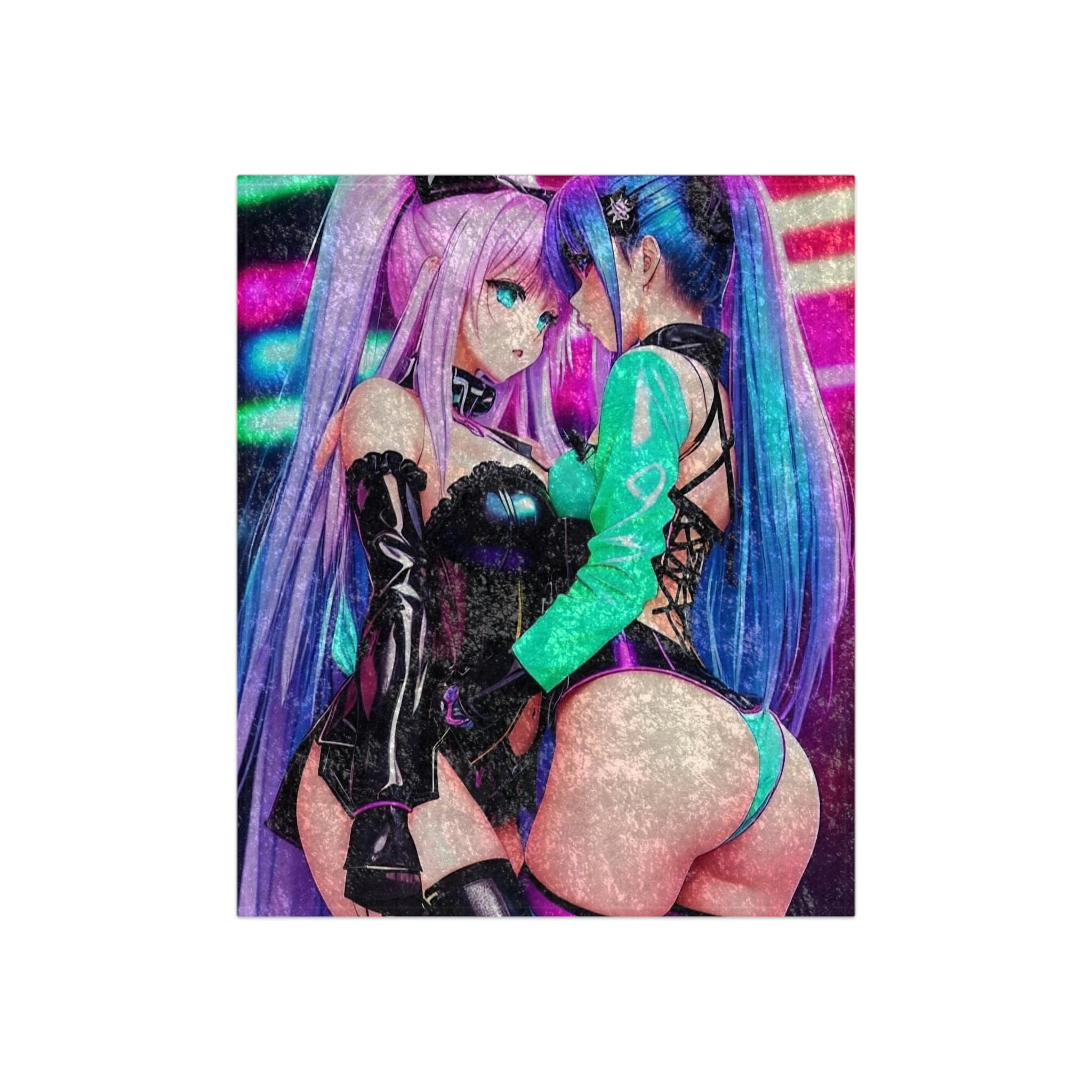 Crushed Velvet Blanket - Cheeky-Prints Main image