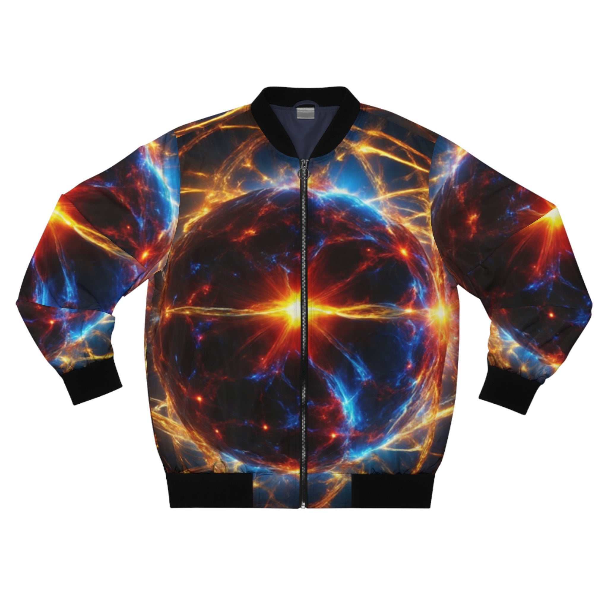 Dark matter cosmic energy v1 Men's Bomber Jacket (AOP) - Cheeky-Prints Main image