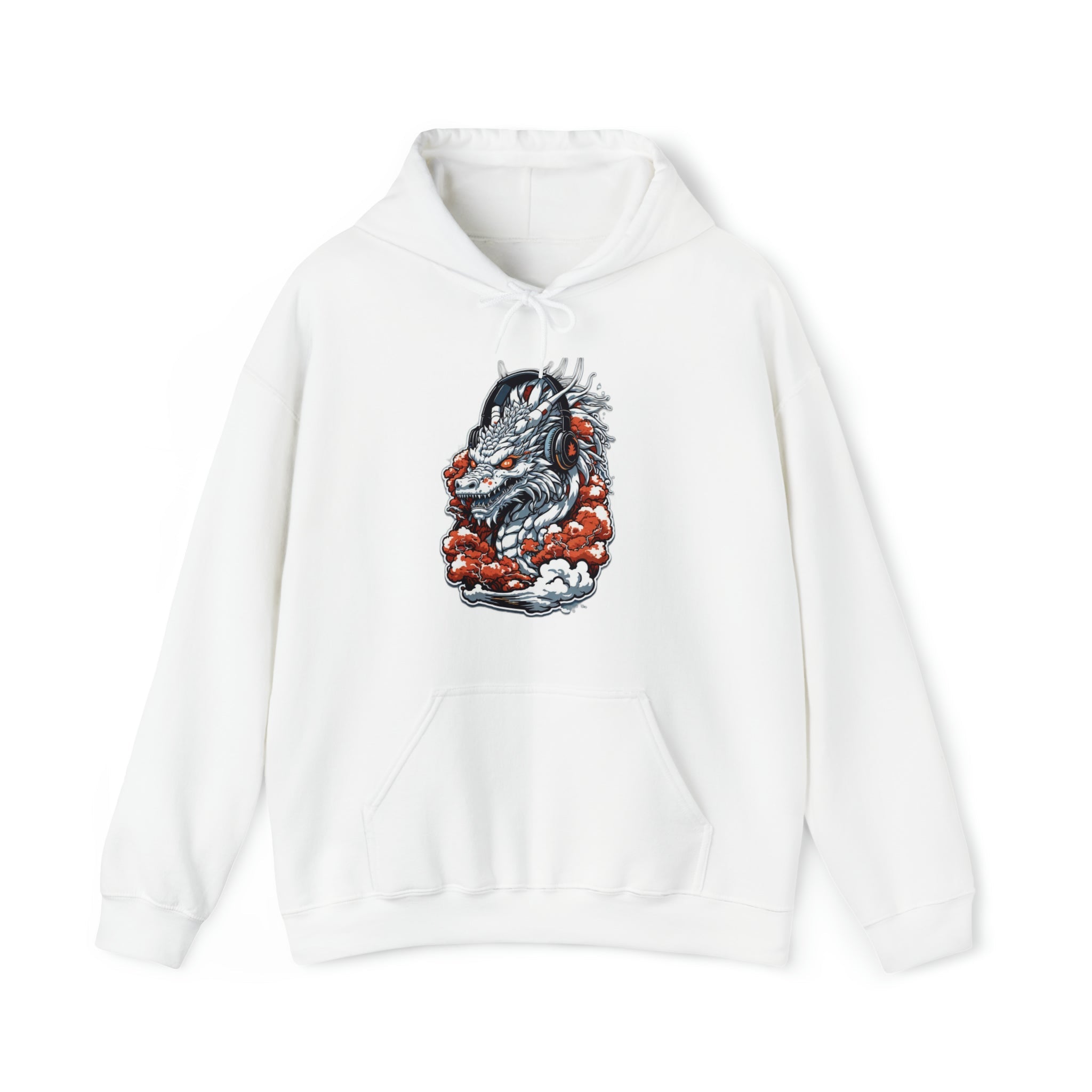 dragon yang 1 Unisex Heavy Blend™ Hooded Sweatshirt Secondary image