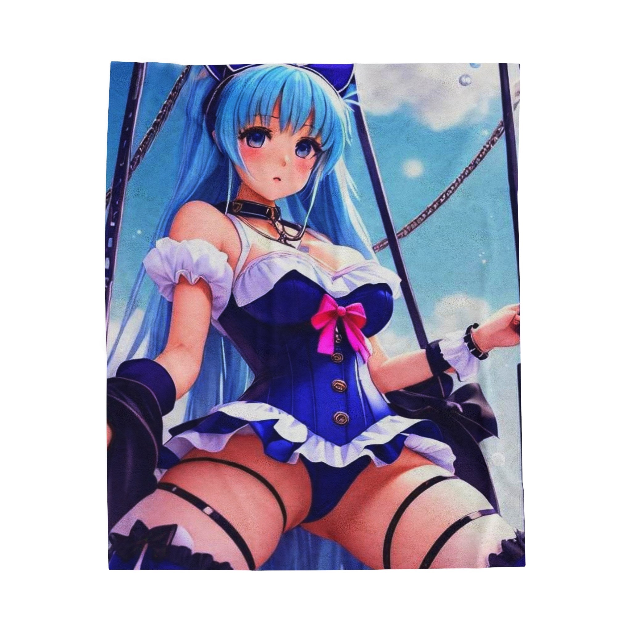 Estelle collection Velveteen Plush Blanket - Cheeky-Prints Main image