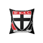 football 2 Spun Polyester Square Pillow - Cheeky-Prints