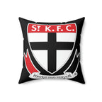 football 2 Spun Polyester Square Pillow - Cheeky-Prints