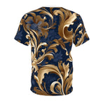 Foral tee Unisex Cut & Sew Tee (AOP) - Cheeky-Prints