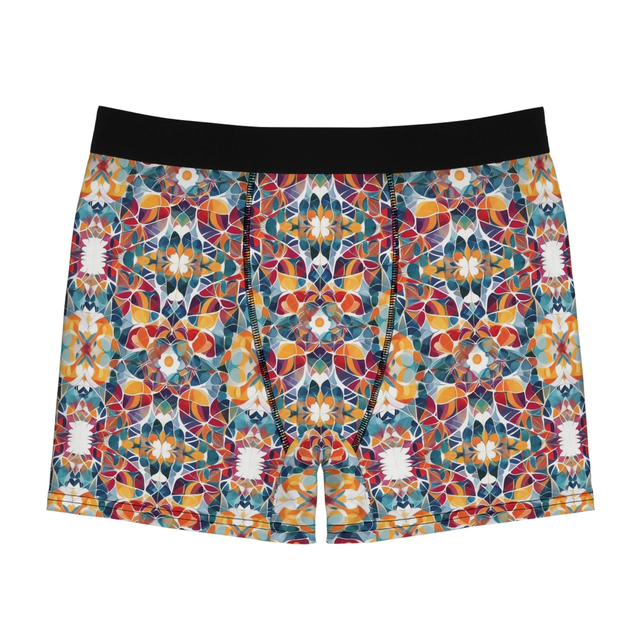 Fractal 2 Men's Boxer Briefs (AOP) - Cheeky-Prints Main image