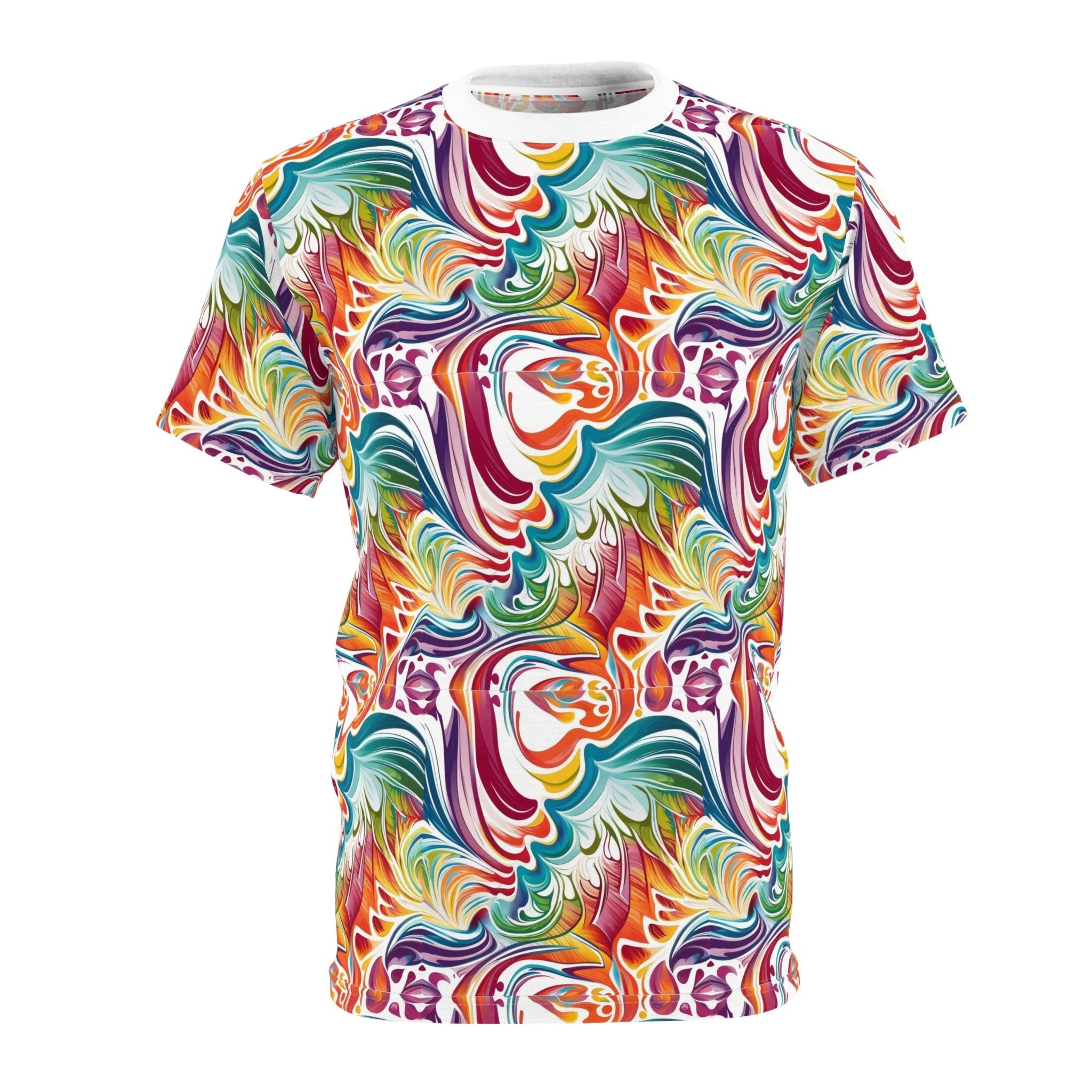 Fractal Design 3 Unisex Cut & Sew Tee (AOP) - Cheeky-Prints Main image