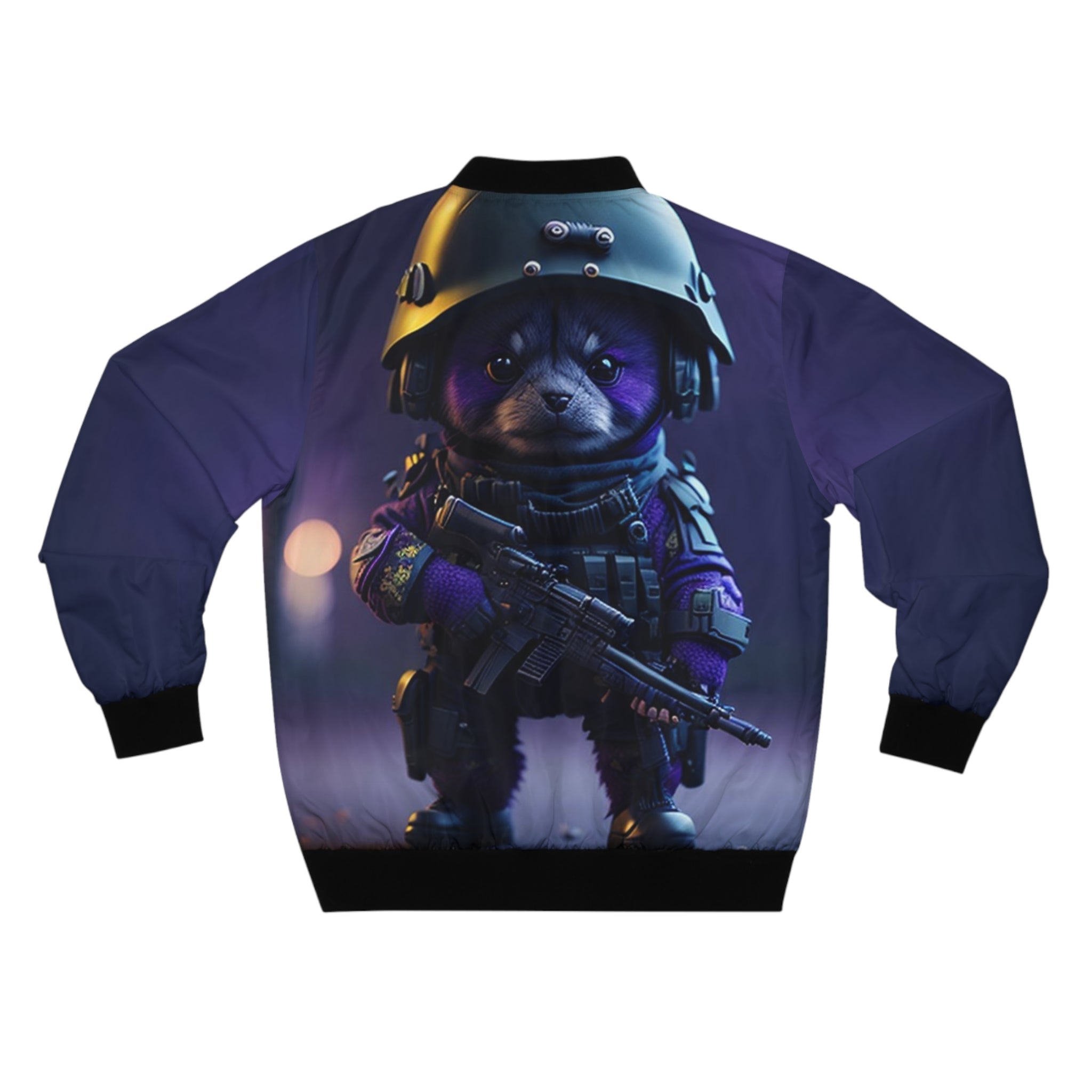 Men's Bomber Jacket (AOP) Secondary image