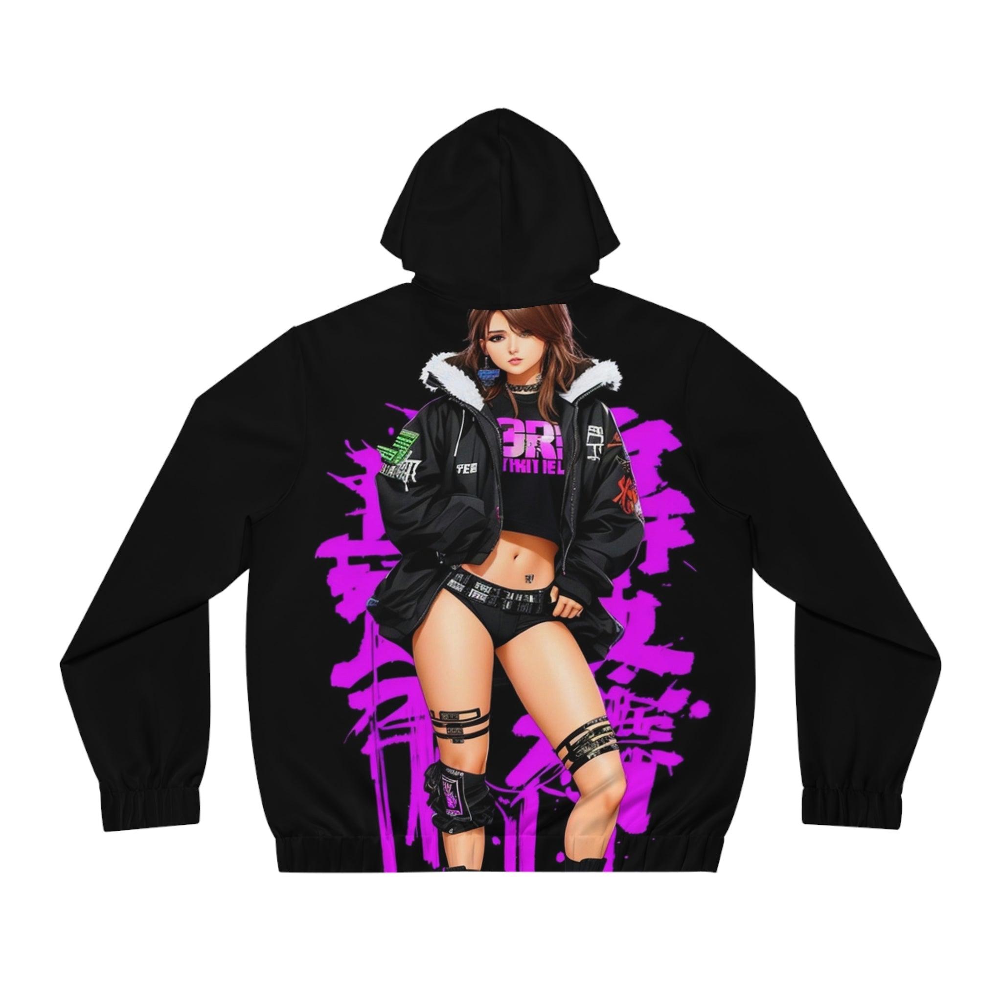 Men's Full-Zip Hoodie (AOP) Secondary image