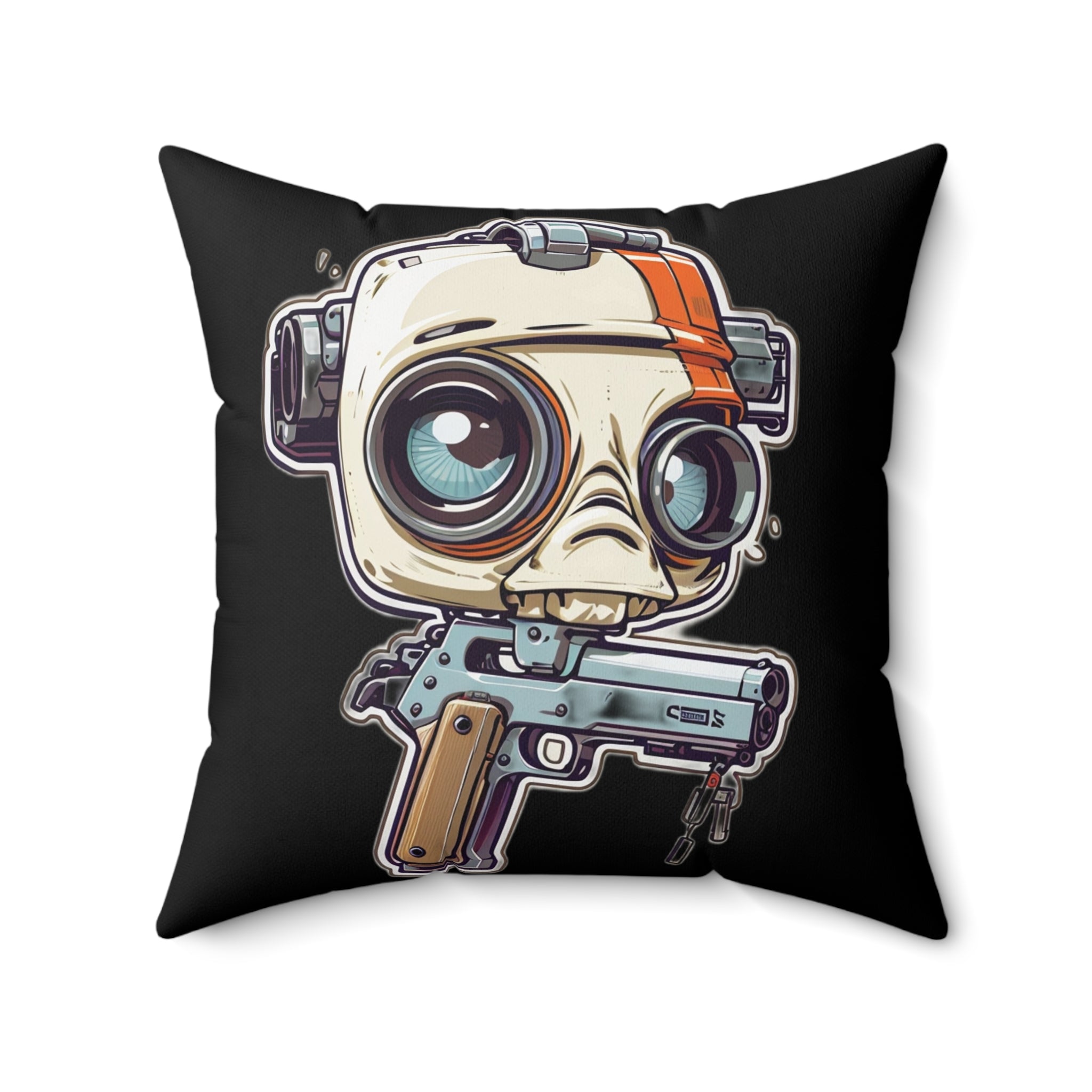 Spun Polyester Square Pillow - Cheeky-Prints