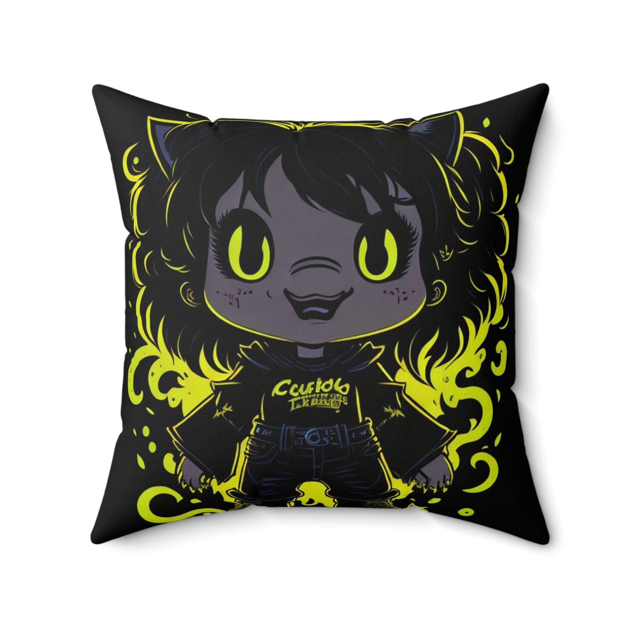 Spun Polyester Square Pillow - Cheeky-Prints
