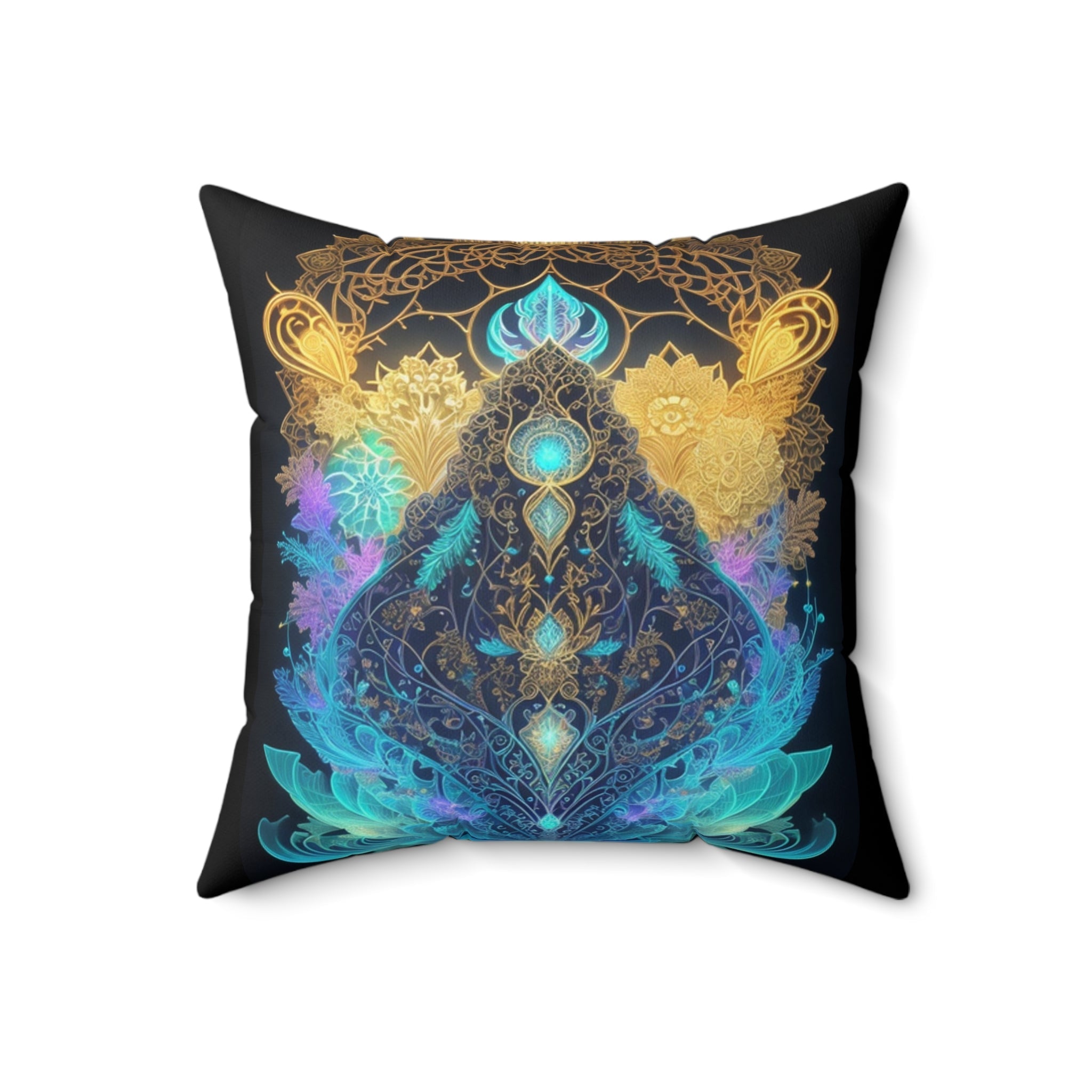 Spun Polyester Square Pillow Secondary image