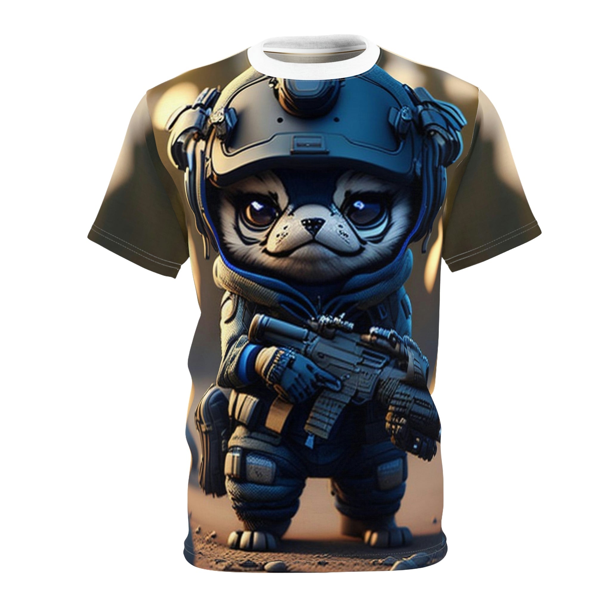 Unisex Cut & Sew Tee (AOP) - Cheeky-Prints Main image