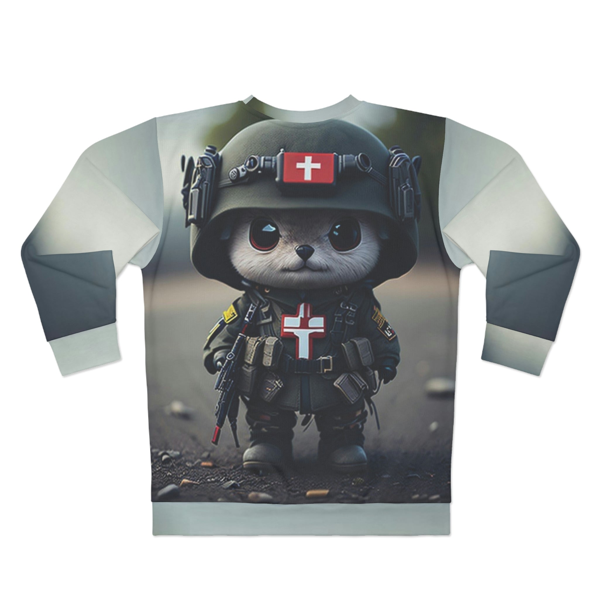 Unisex Sweatshirt (AOP) Secondary image