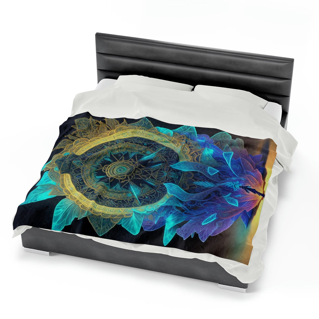 Velveteen Plush Blanket - Cheeky-Prints